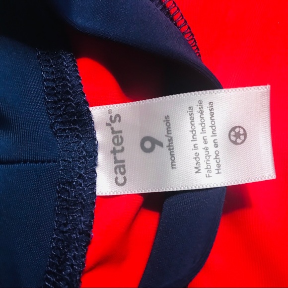 Carter’s infant swimming trunks and rash guard - Picture 4 of 4